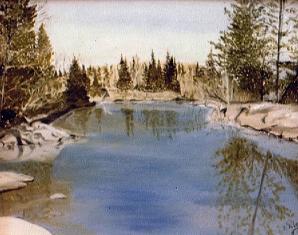 Lac à Ste